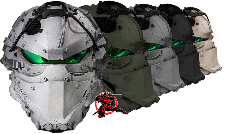 Hejse Bandit sav Sky Ronin Assault Helmet - Sky Ronin Sci Fi Studio and Armory for Movies,  Airsoft and Paintball